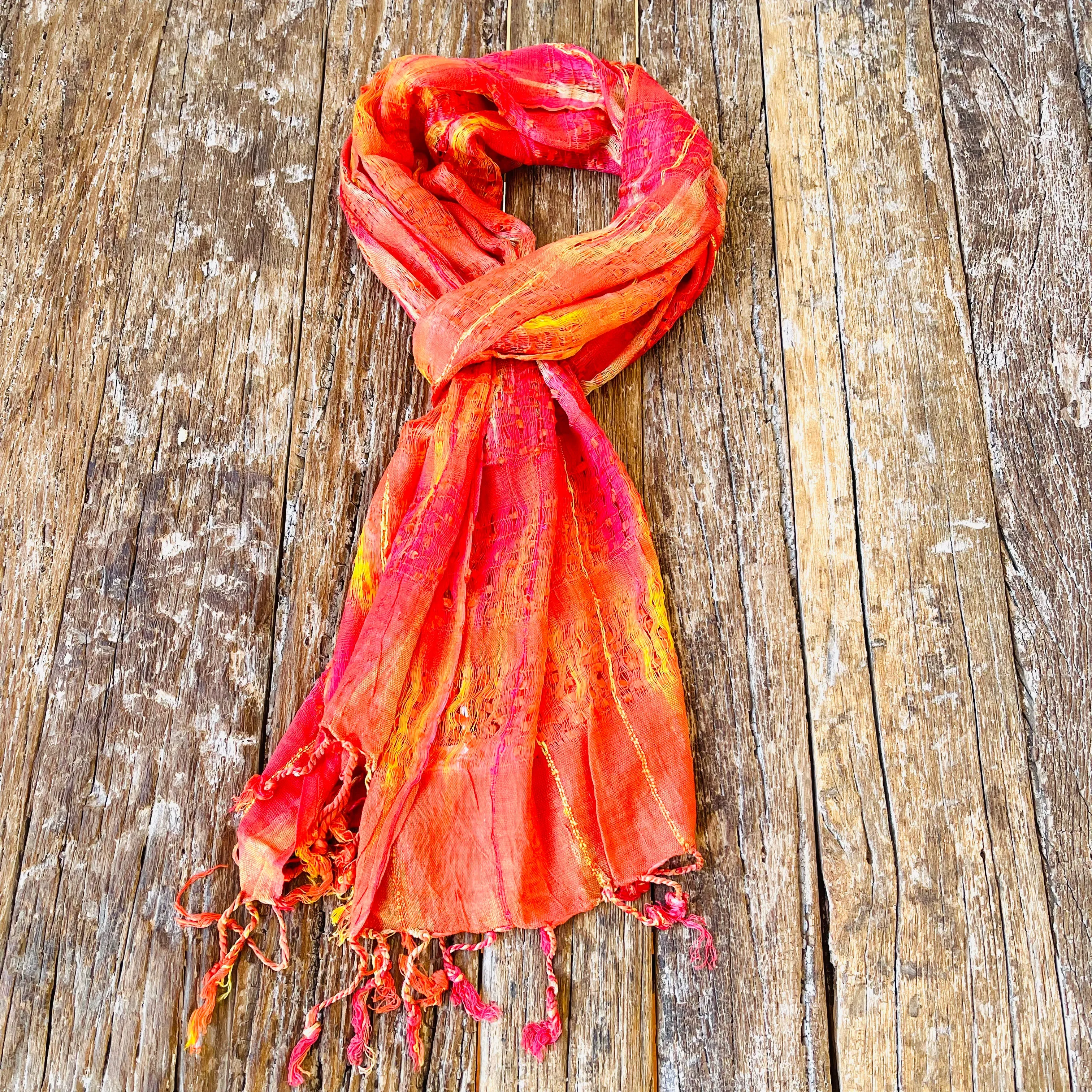 100% COTTON SCARF