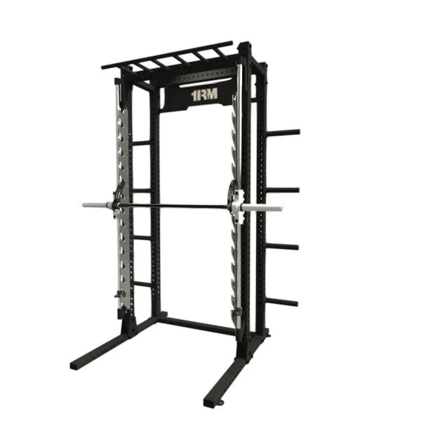 1RM Smith Machine w Multi-grip Chin & Storage