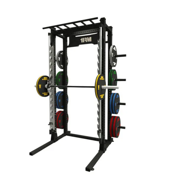 1RM Smith Machine w Multi-grip Chin & Storage