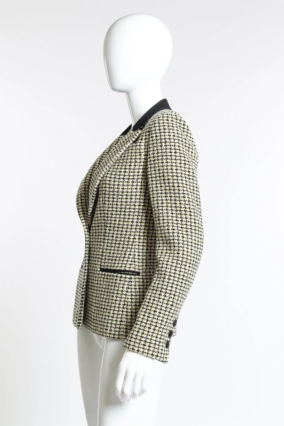 2002P Check Tweed Blazer