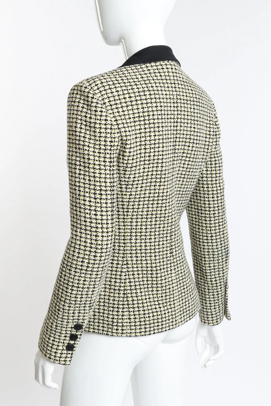 2002P Check Tweed Blazer