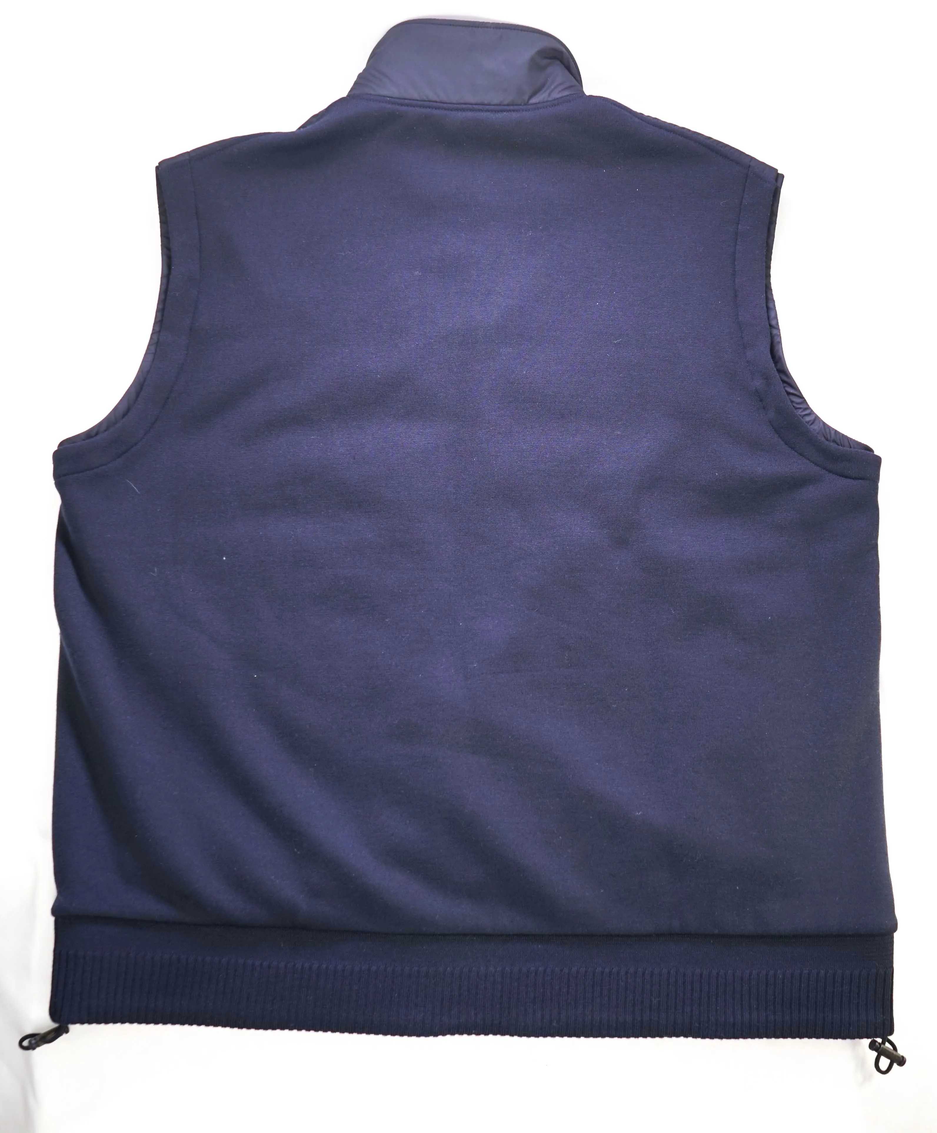 $2,495 ZEGNA - "HIGH PERFORMANCE" Navy Quilted Padded Vest - 48US (58EU) 3XL