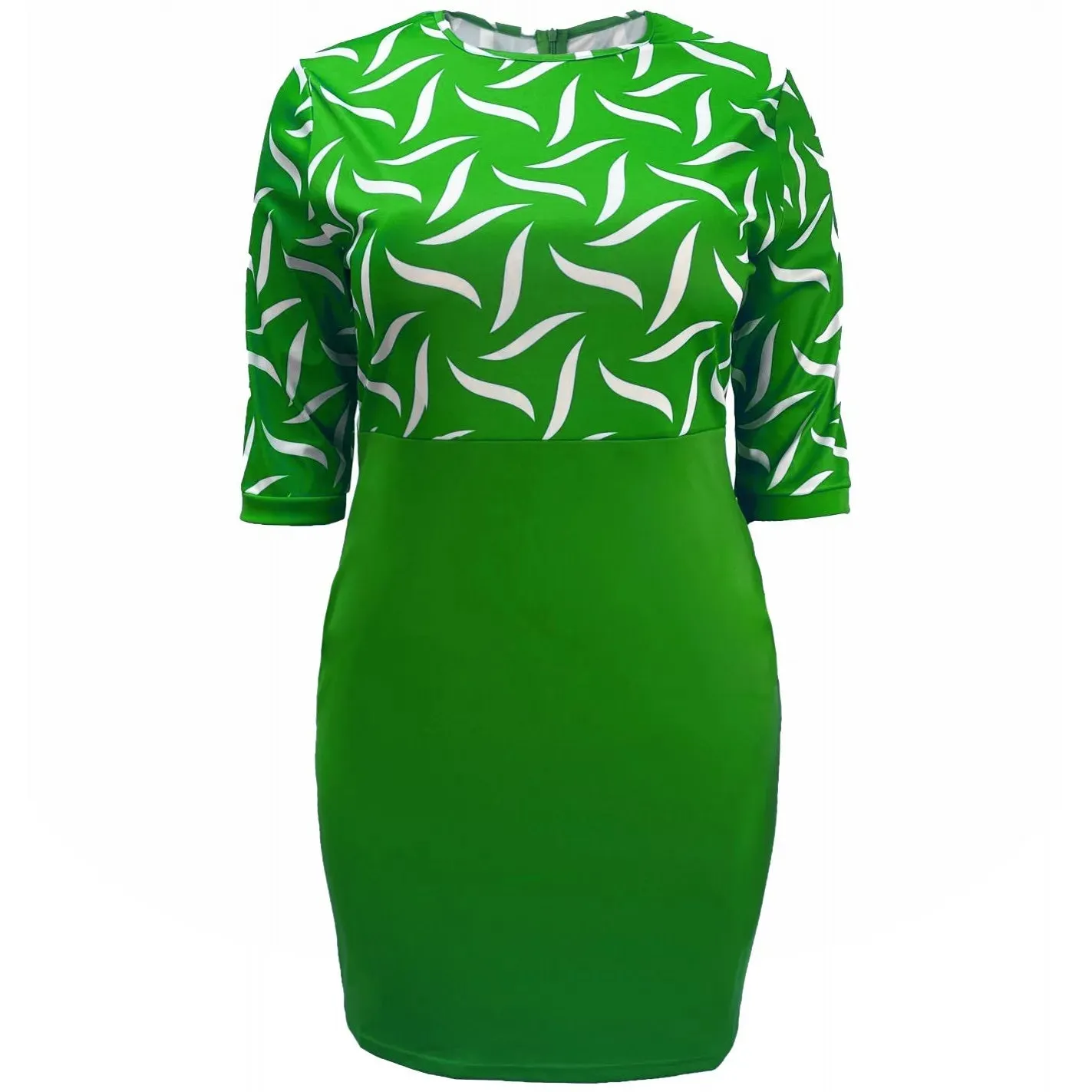 5XL 4XL Plus Size Clothes Dresses Office Lady
