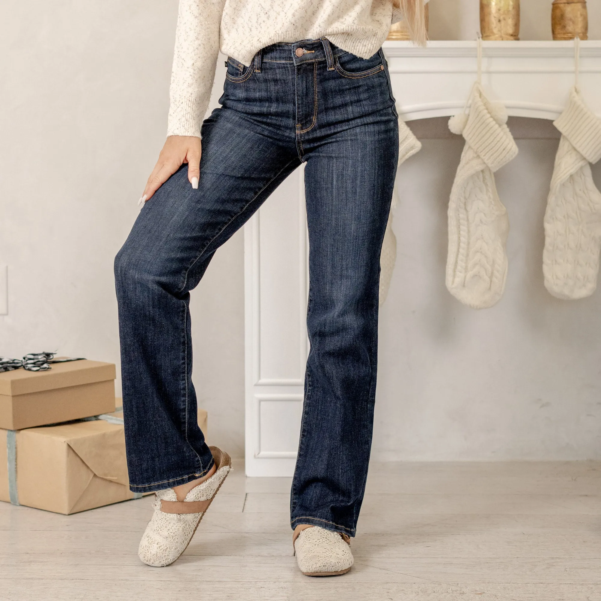 All I Want High Rise Straight Leg Regular & Plus Sizes