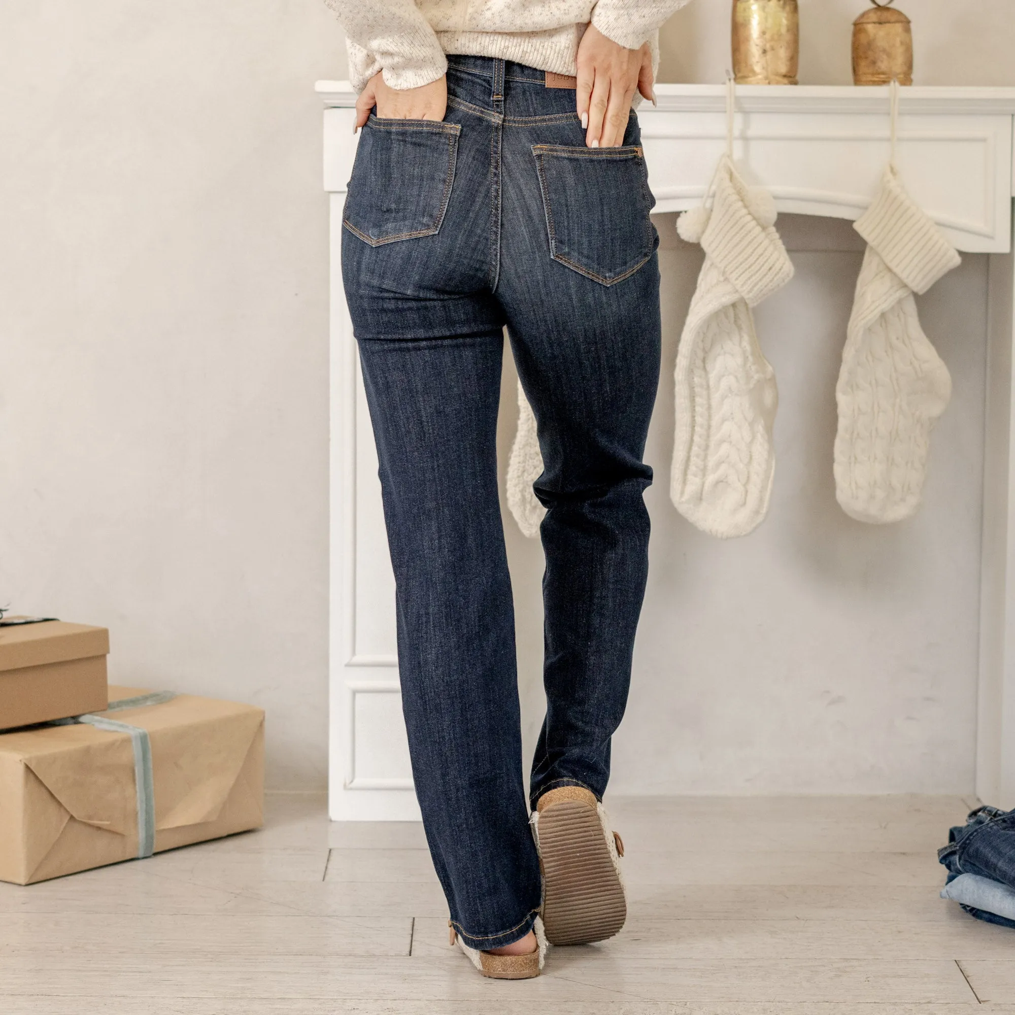 All I Want High Rise Straight Leg Regular & Plus Sizes