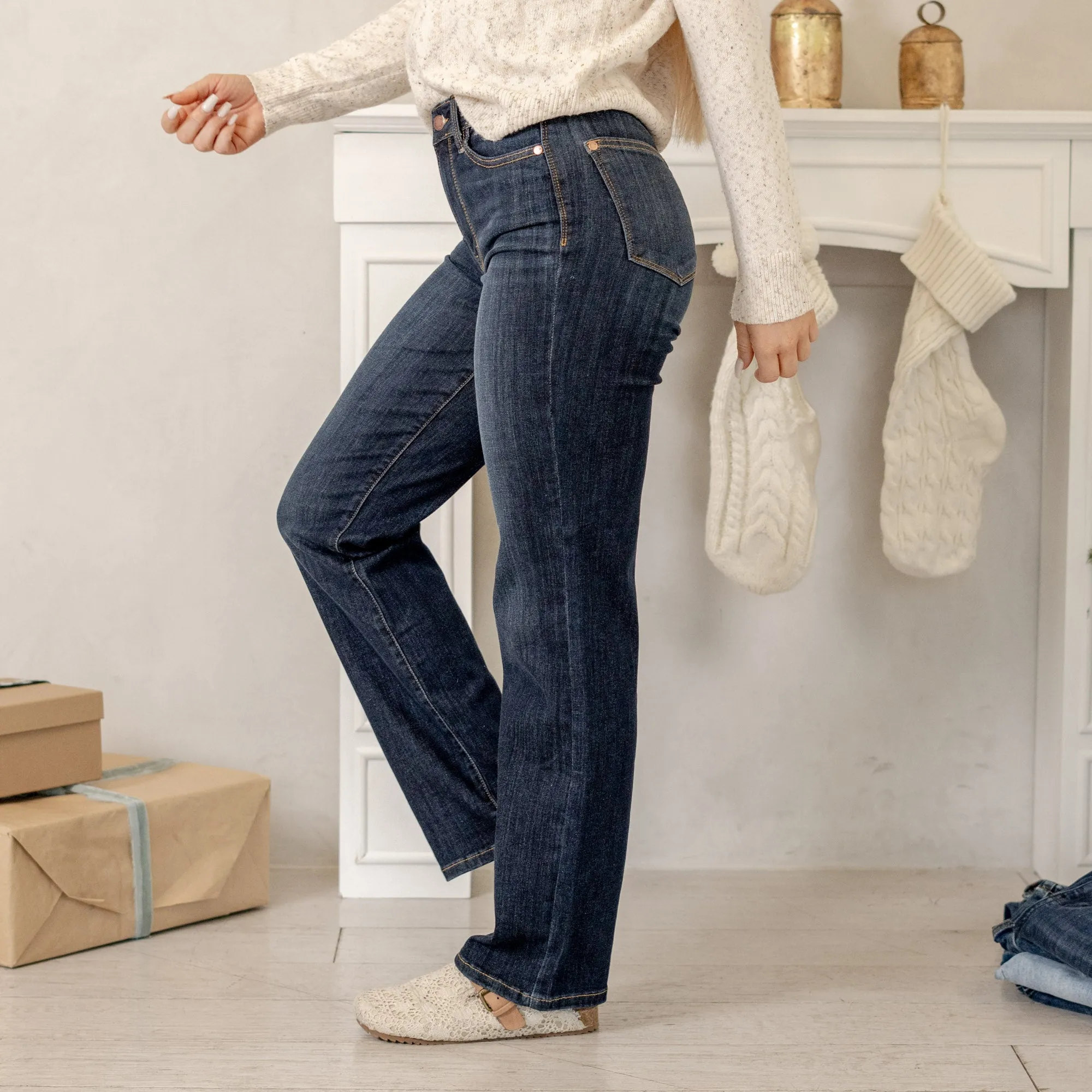 All I Want High Rise Straight Leg Regular & Plus Sizes