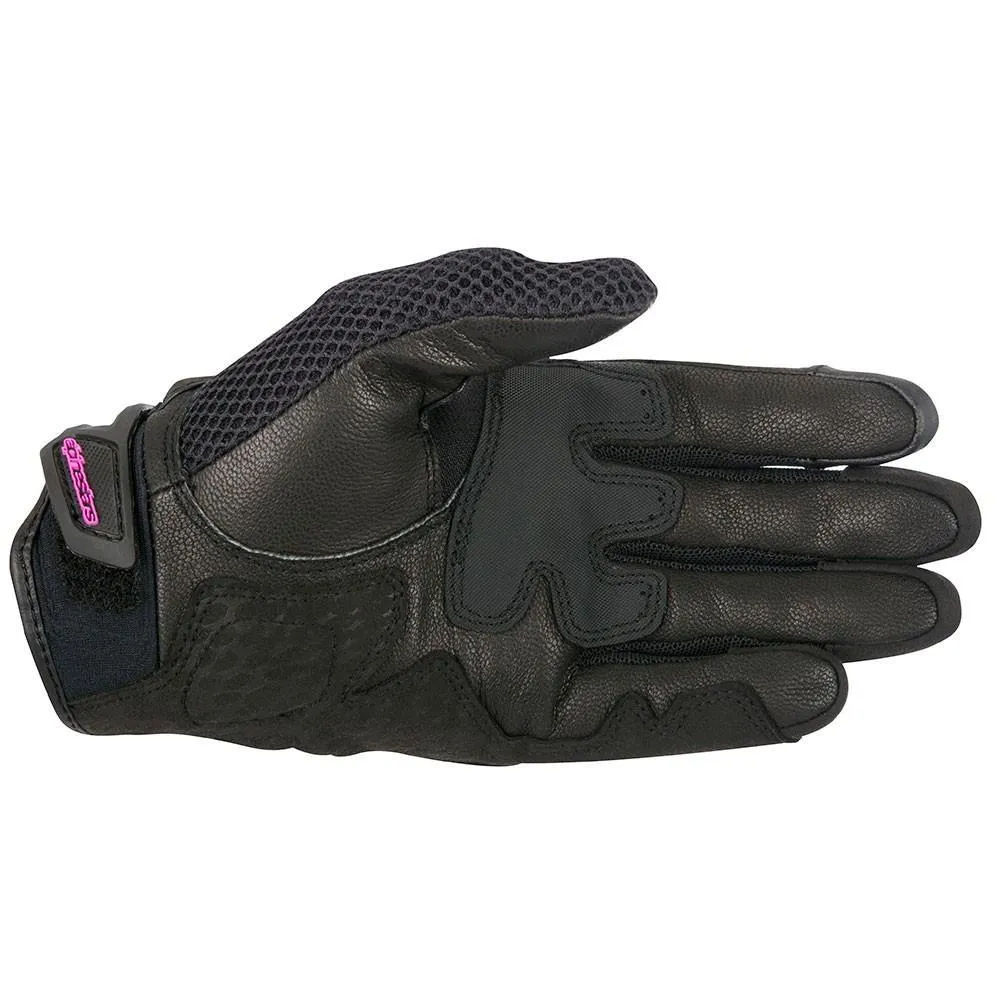 Alpinestars Women's Stella SMX-1 Air Glove in Black/White/Fuchsia