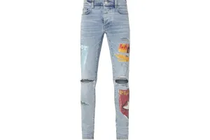 Amiri Playboy Magazine Denim Jean