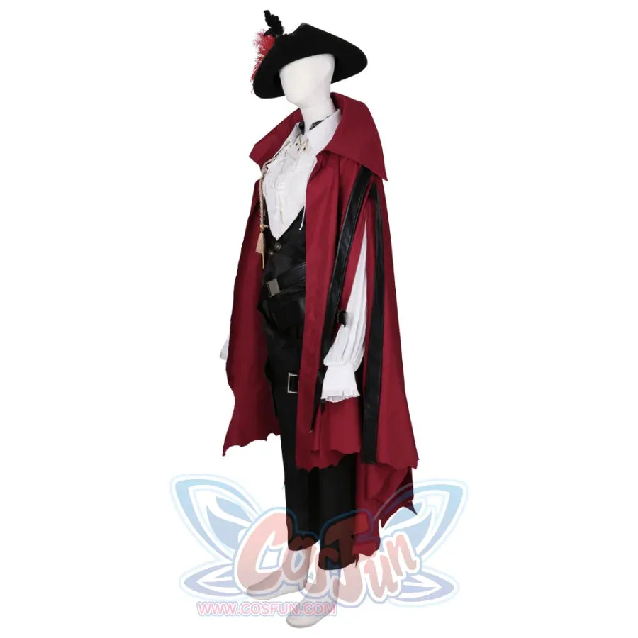 Arknights Phantom & Crimson Solitaire Cosplay Costume C01115