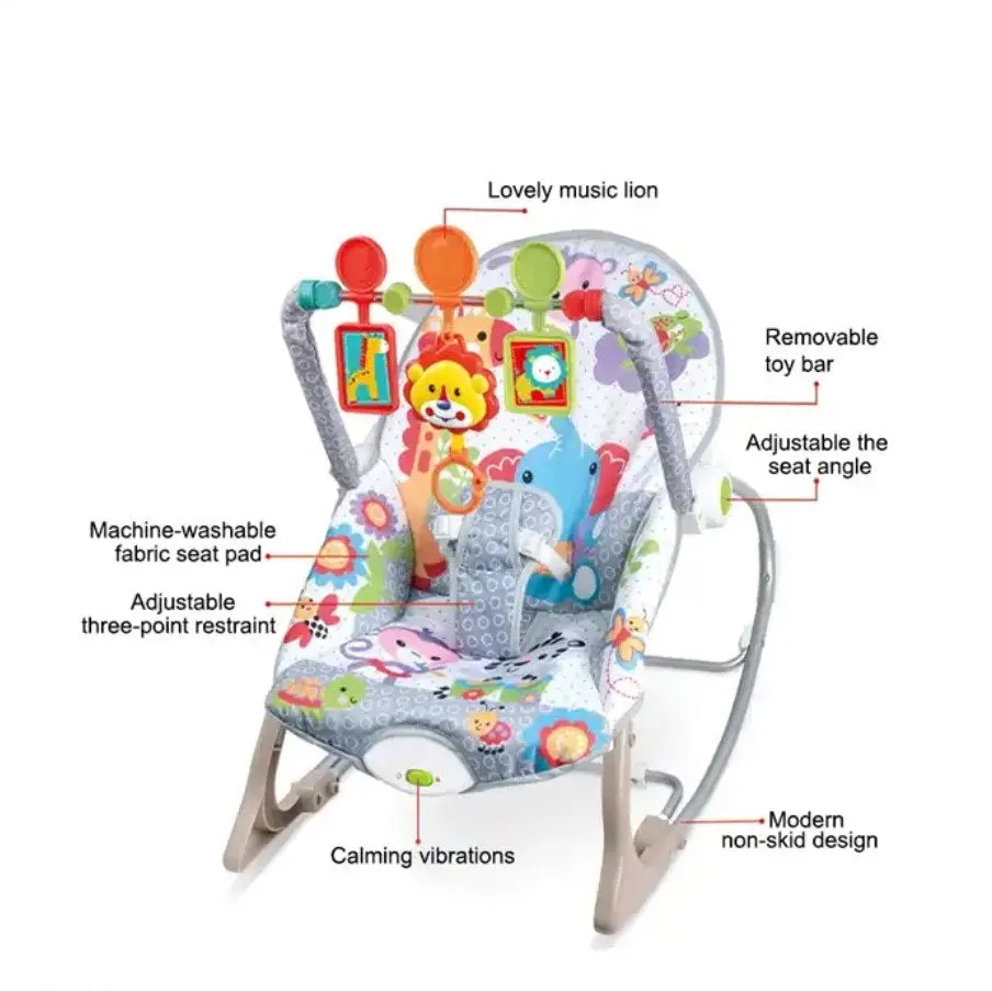 Baby Bouncing Rocker Chair - With Mosquito Net