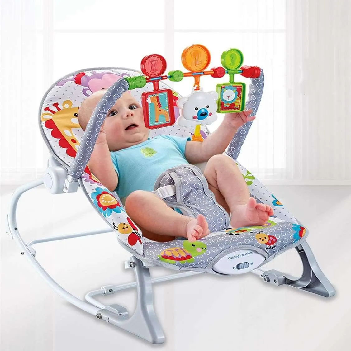 Baby Bouncing Rocker Chair - With Mosquito Net