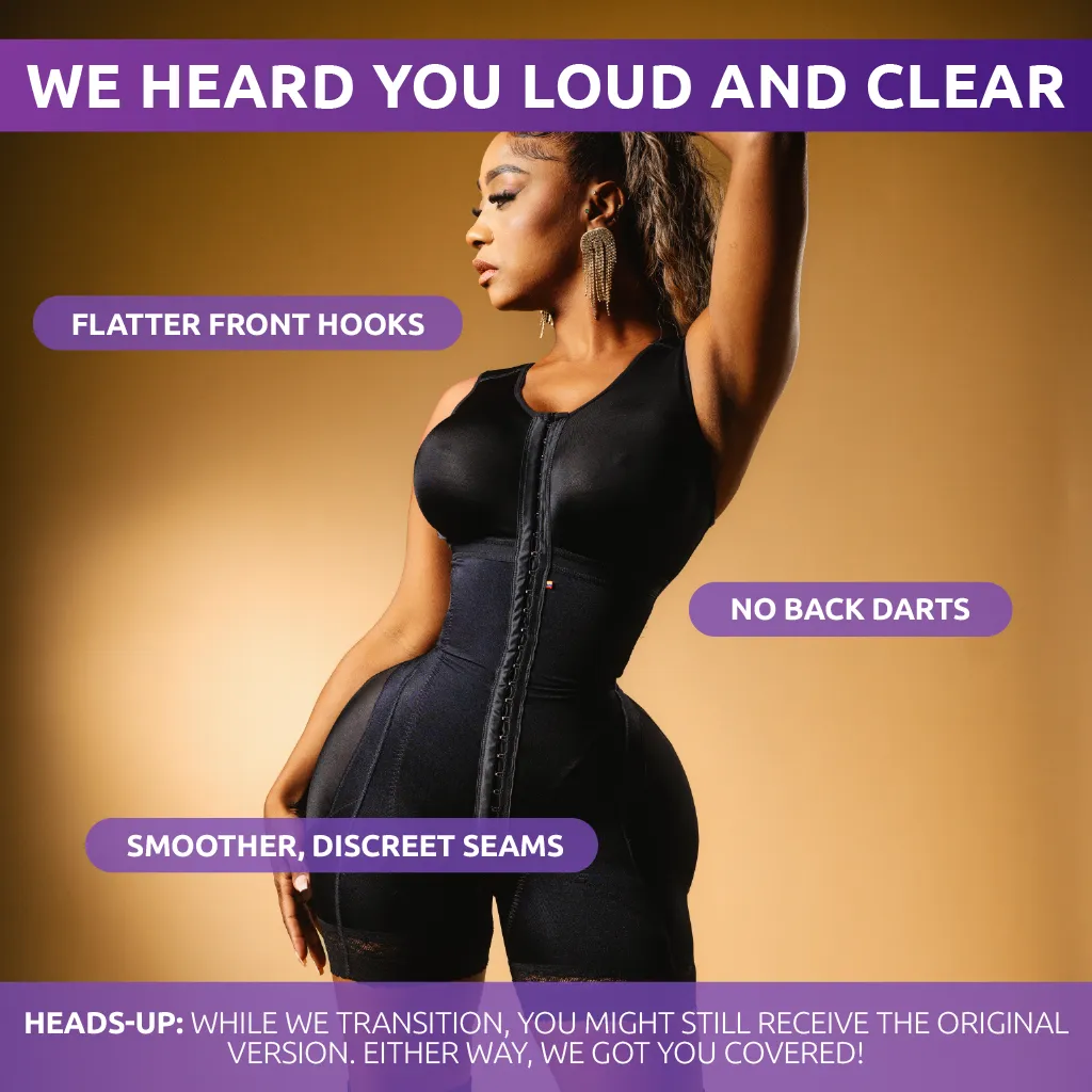 BBL & Lipo | Stage 2 Faja Post-Op Shapewear | With Bra