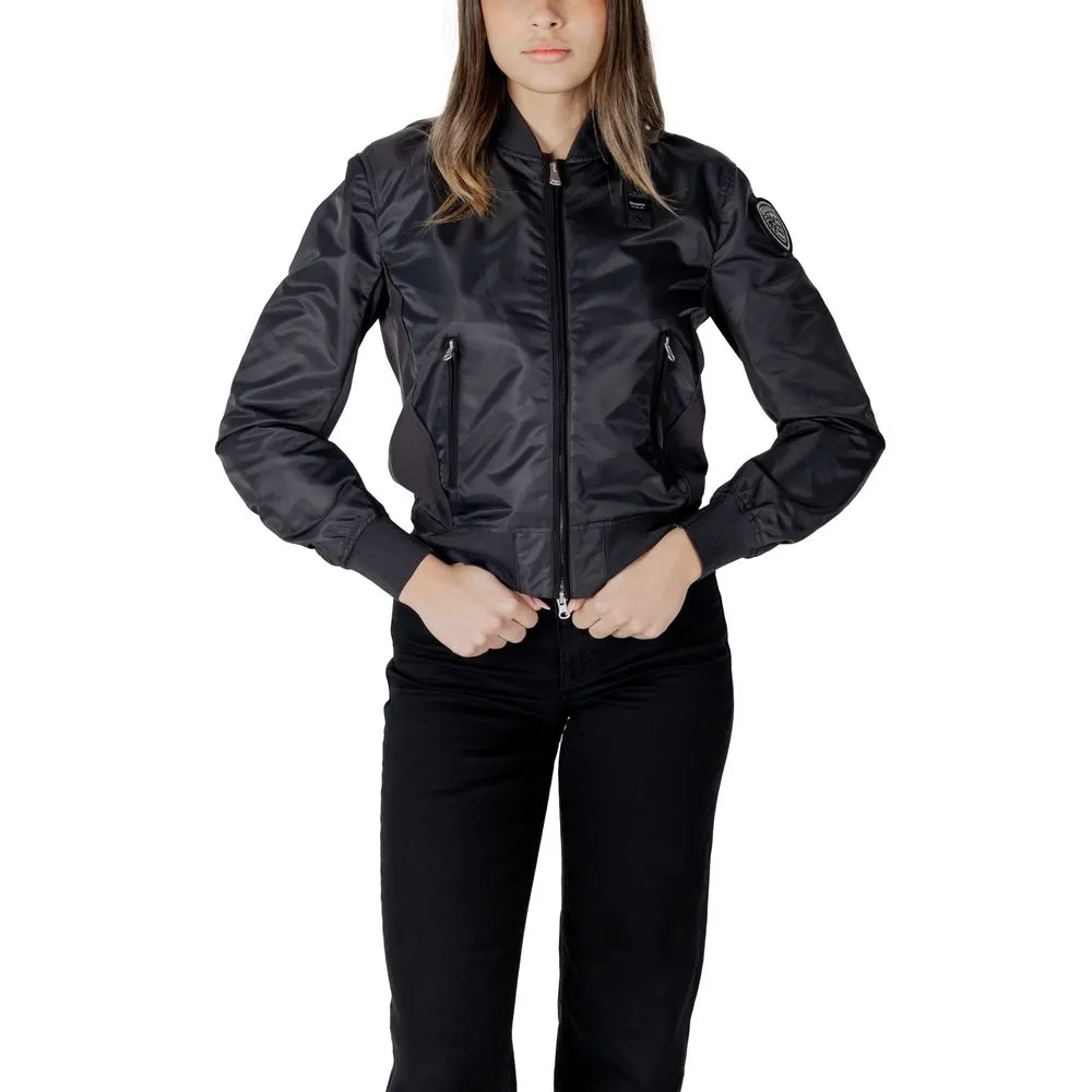 Black Polyamide Jackets & Coat