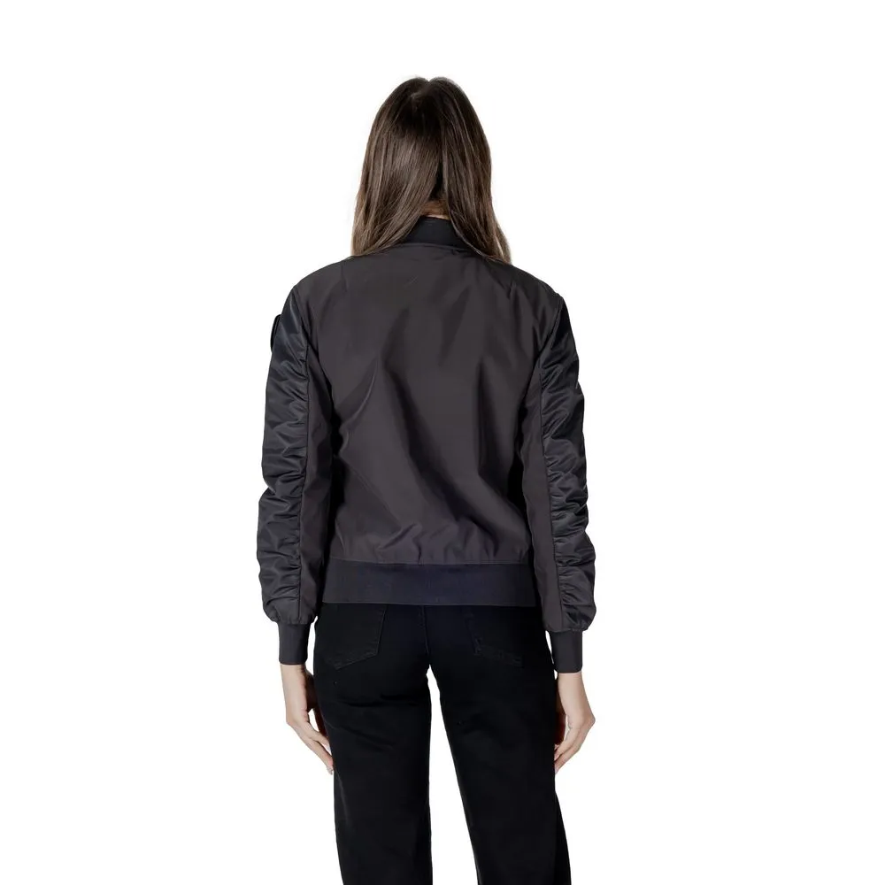 Black Polyamide Jackets & Coat