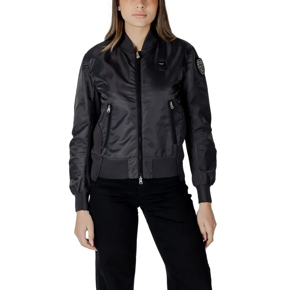 Black Polyamide Jackets & Coat