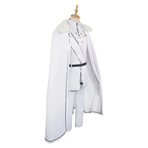 Blue Lock Nagi Seishiro White Uniform Cosplay Costume