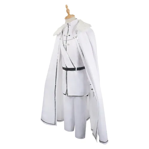 Blue Lock Nagi Seishiro White Uniform Cosplay Costume