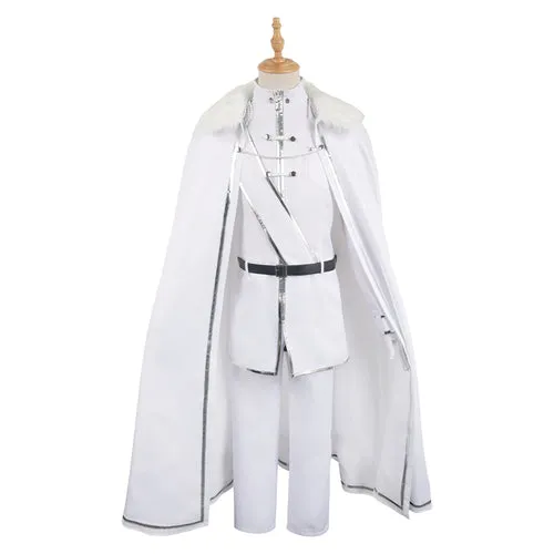 Blue Lock Nagi Seishiro White Uniform Cosplay Costume