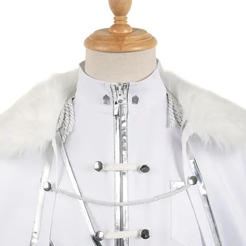 Blue Lock Nagi Seishiro White Uniform Cosplay Costume