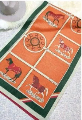 Buckle and Bits Horse Wrap