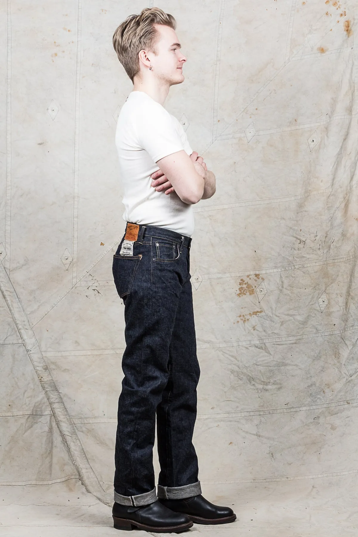 Burgus Plus & Co. 955-xx Natural Indigo Selvedge Denim Jeans