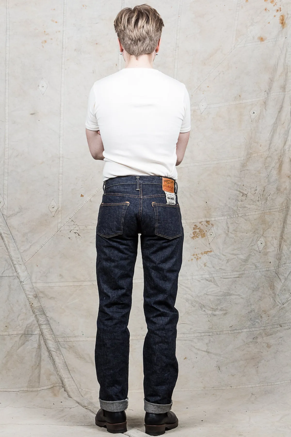 Burgus Plus & Co. 955-xx Natural Indigo Selvedge Denim Jeans