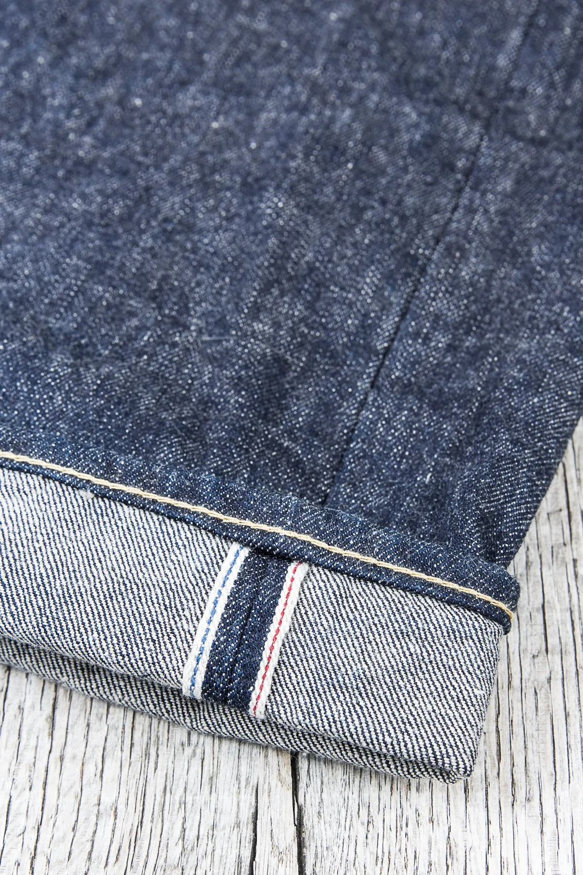 Burgus Plus & Co. 955-xx Natural Indigo Selvedge Denim Jeans