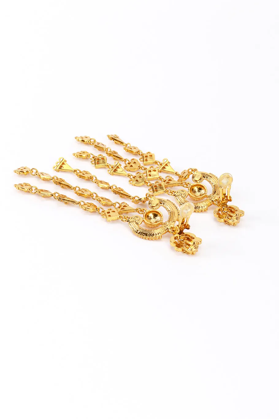 Byzantine Shoulder Duster Earrings