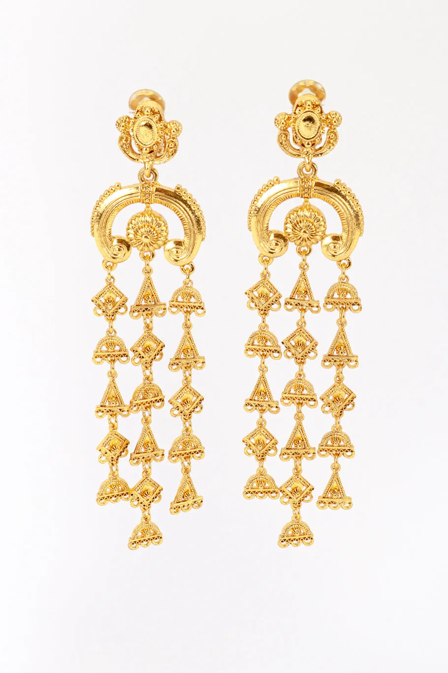 Byzantine Shoulder Duster Earrings