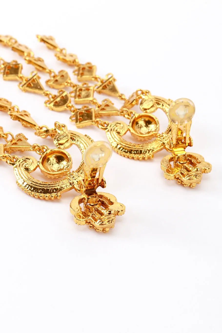 Byzantine Shoulder Duster Earrings
