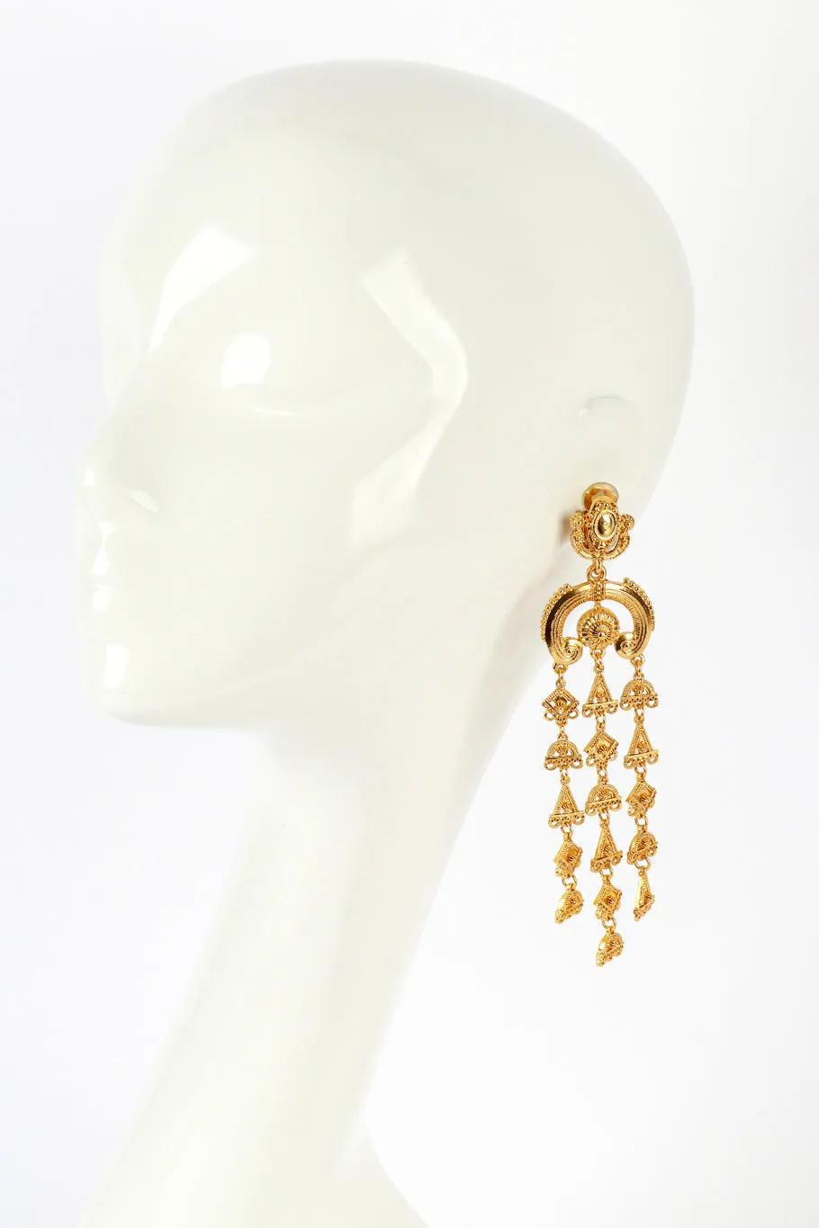 Byzantine Shoulder Duster Earrings