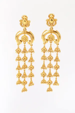 Byzantine Shoulder Duster Earrings