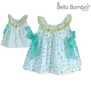 Calamaro Lemon and Mint Dress