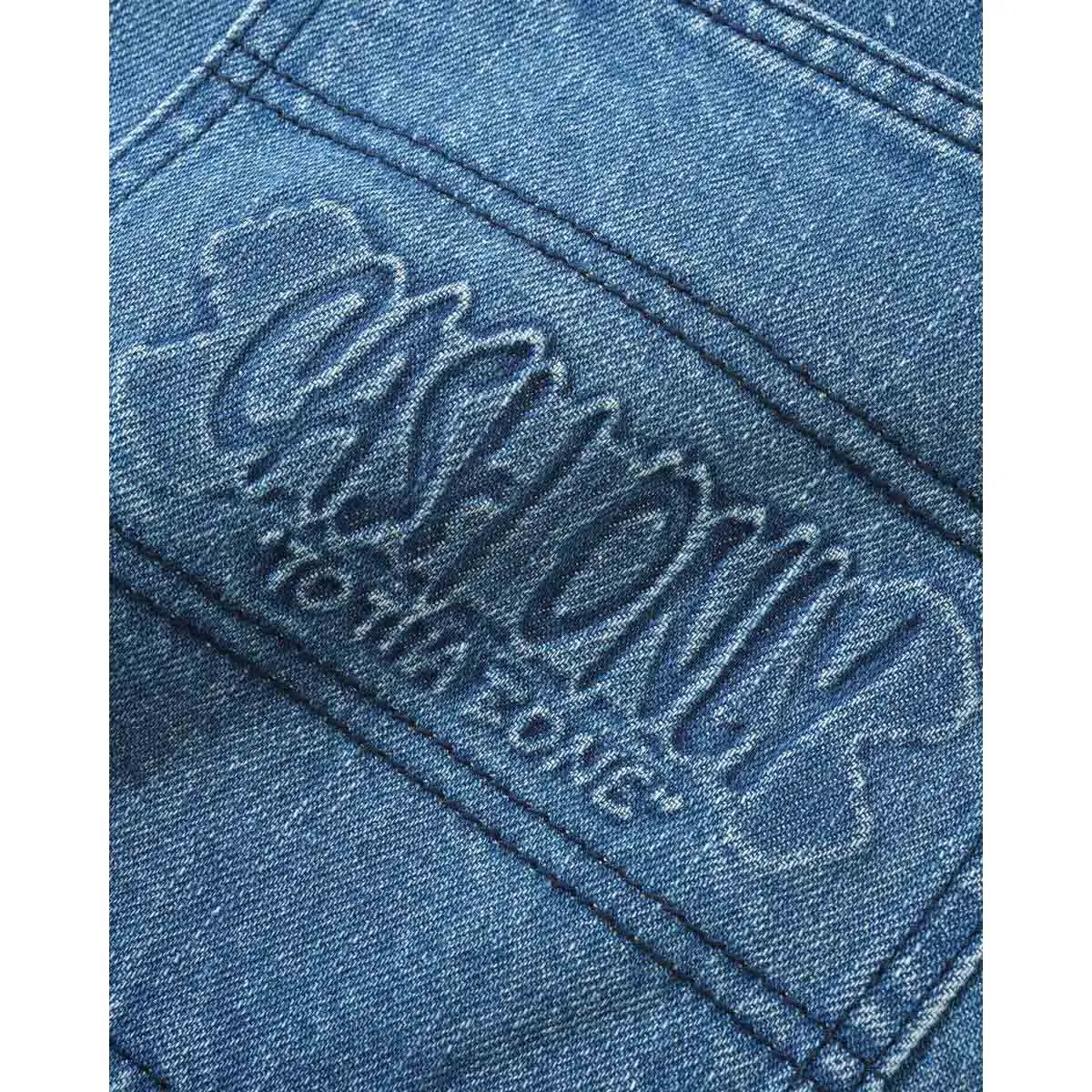 Cash Only - Bone Denim Jeans Streaky Indigo