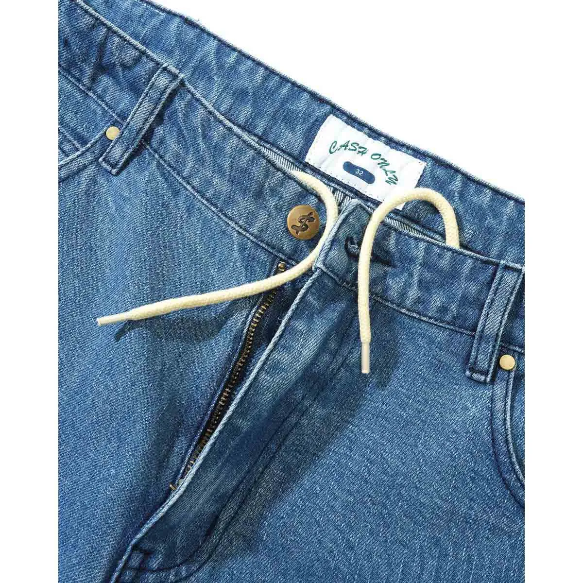 Cash Only - Bone Denim Jeans Streaky Indigo