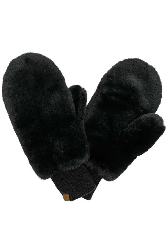 CC Fur Mittens (3 Colors!)
