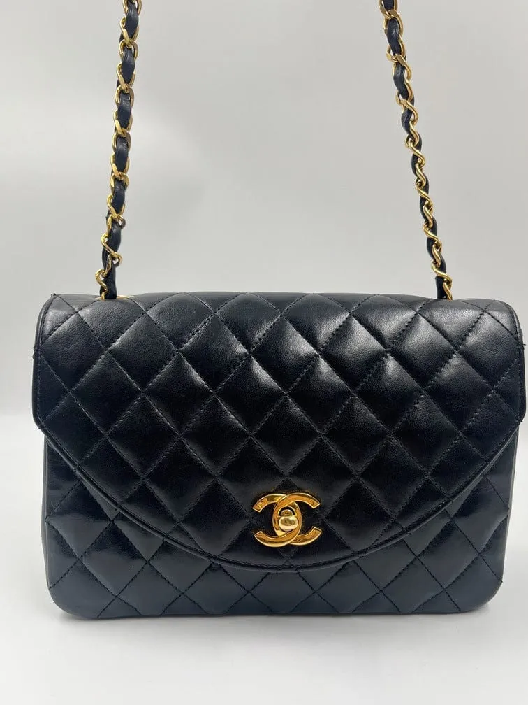 Chanel Vintage Single Flap with 24k gold plated hardware