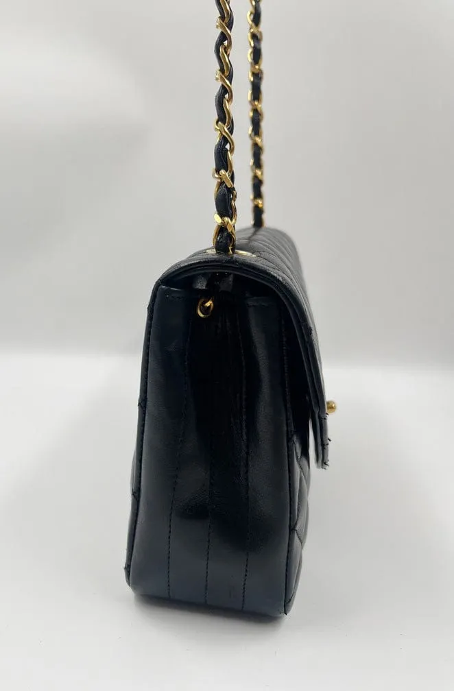 Chanel Vintage Single Flap with 24k gold plated hardware