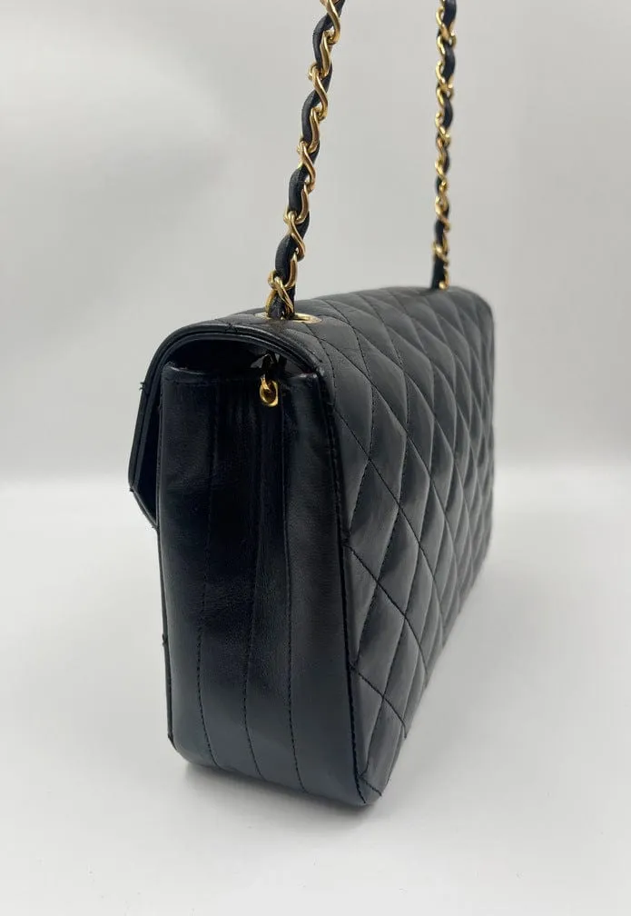 Chanel Vintage Single Flap with 24k gold plated hardware