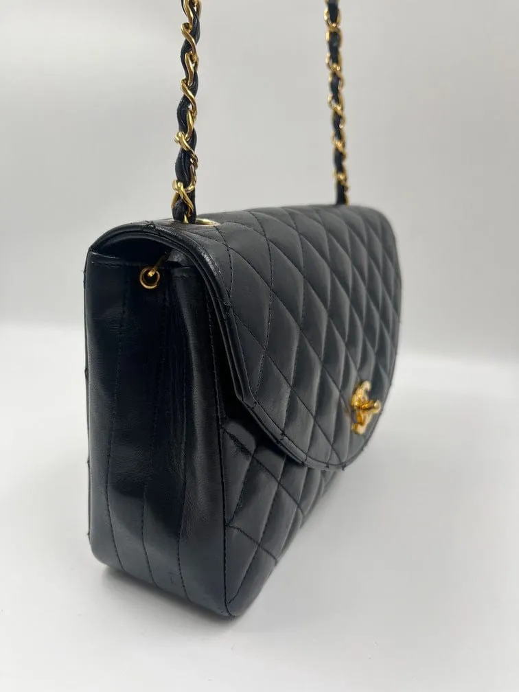 Chanel Vintage Single Flap with 24k gold plated hardware