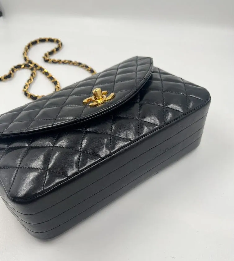Chanel Vintage Single Flap with 24k gold plated hardware