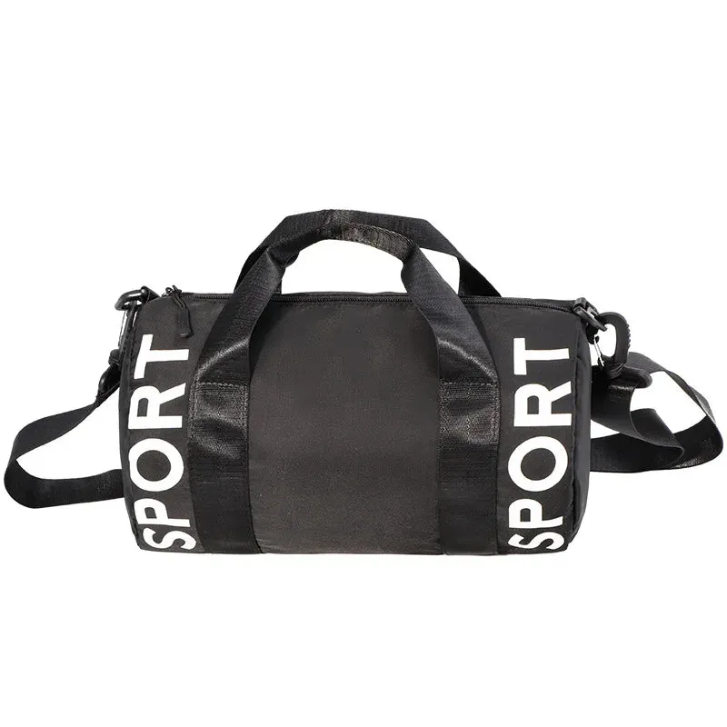 Children's Fitness Sports Bag - Small Nylon Training Luggage for Travel, Weekend Packing, and Gym Workouts, with Shoulder Strap
