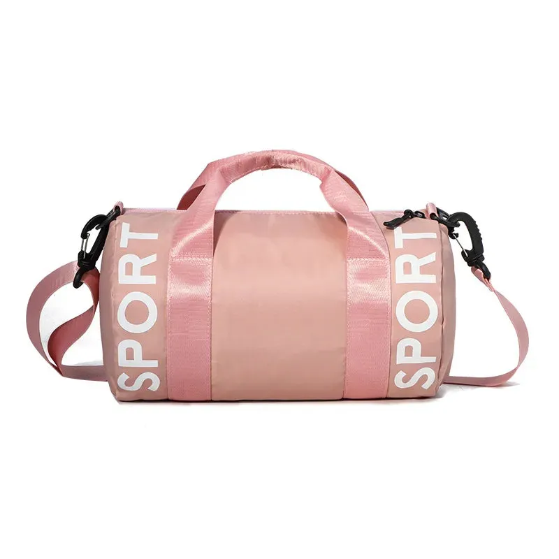 Children's Fitness Sports Bag - Small Nylon Training Luggage for Travel, Weekend Packing, and Gym Workouts, with Shoulder Strap