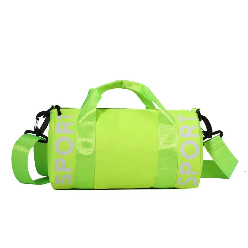 Children's Fitness Sports Bag - Small Nylon Training Luggage for Travel, Weekend Packing, and Gym Workouts, with Shoulder Strap