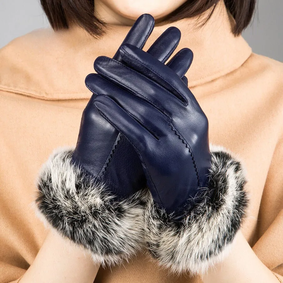 Chloé Rousseau Noble Leather Gloves