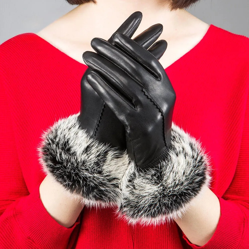 Chloé Rousseau Noble Leather Gloves