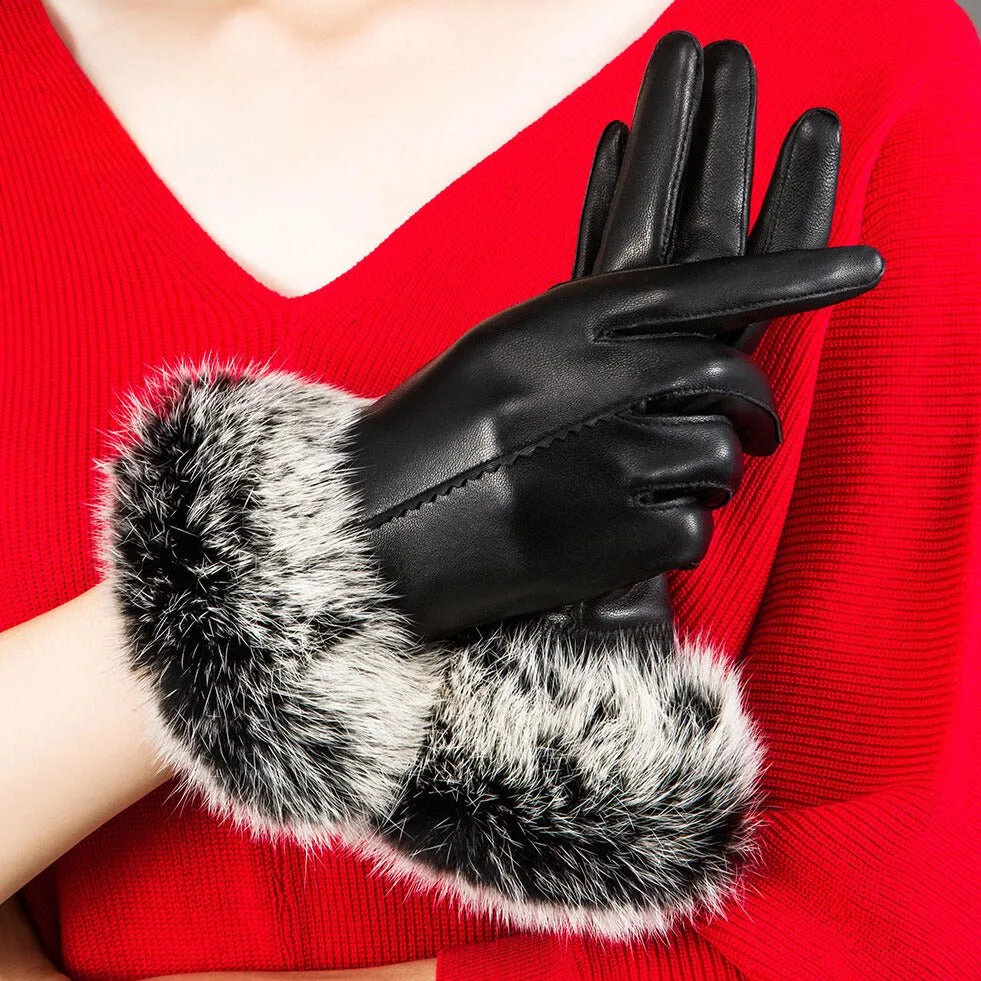 Chloé Rousseau Noble Leather Gloves