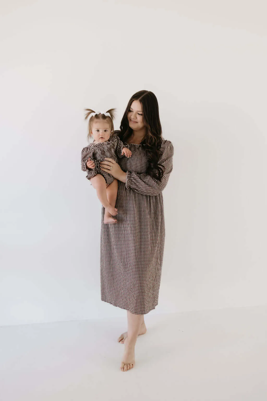 Chocolate Chai | Ruffle Romper