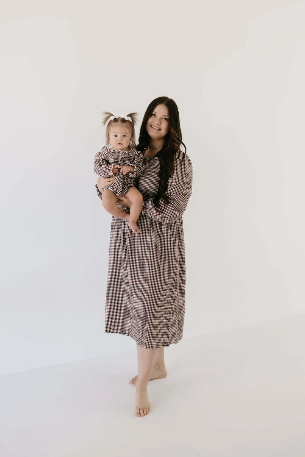 Chocolate Chai | Ruffle Romper