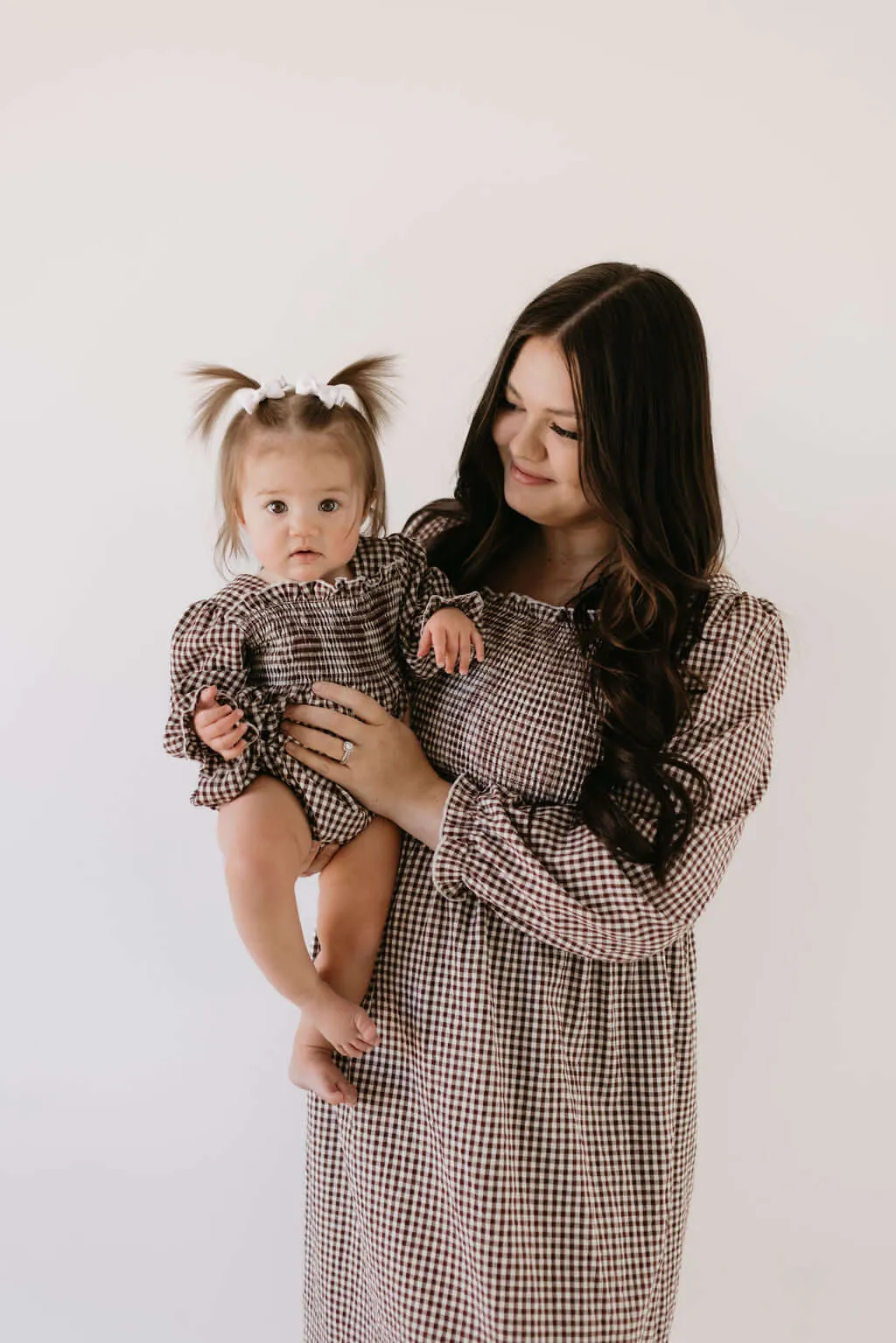 Chocolate Chai | Ruffle Romper